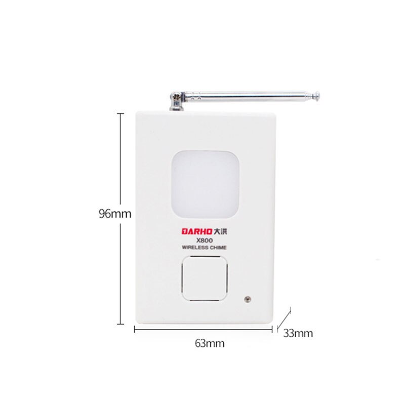 PIR Wireless Infrared Movement Store Entry Door Bell Welcome Security Alarm Chime Motion Sensor Detector sensor de movimiento