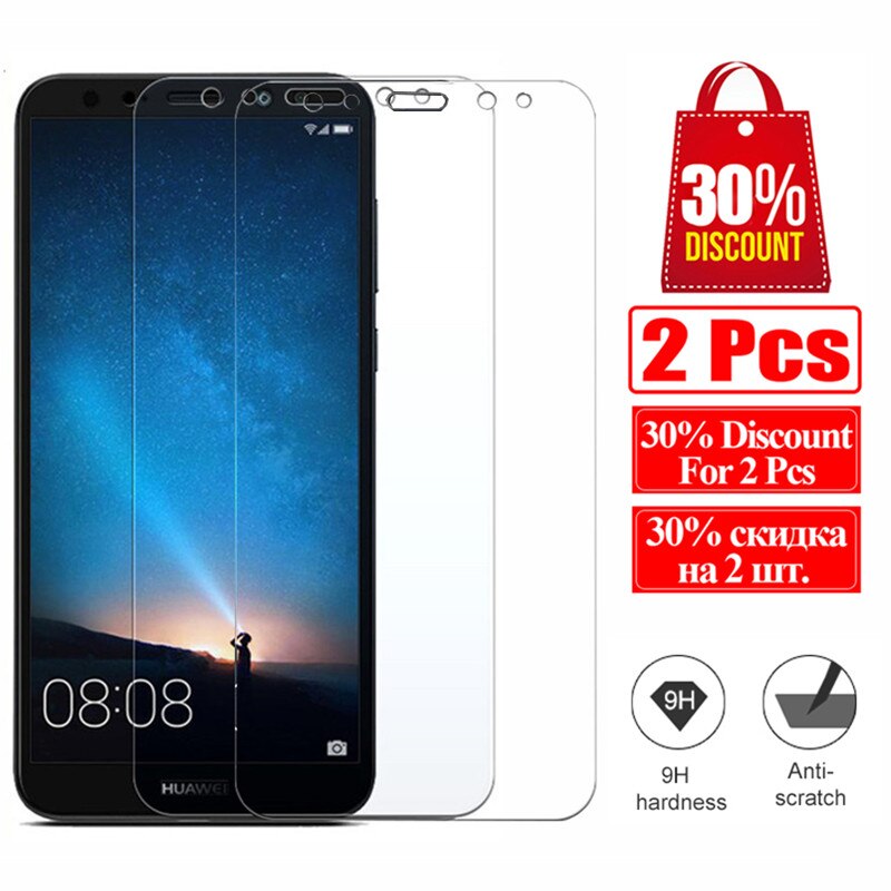 Vetro di protezione per huawei nova 2i 2 i più Temperato Glas Huavei Nova2i Nova2 i2 protezione dello schermo huawey huavei tremp glas