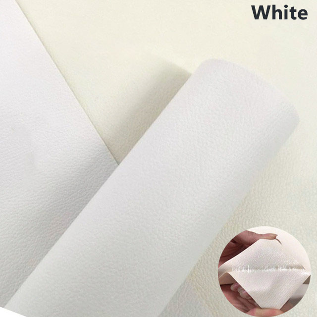 Meubels, schoenen, ehbo-pleister, leren pleister, doe-het-zelf zwarte zelfklevende leren reparatietape voor banken, autostoelen, pu-stofstickers: 2030cm / Bruin