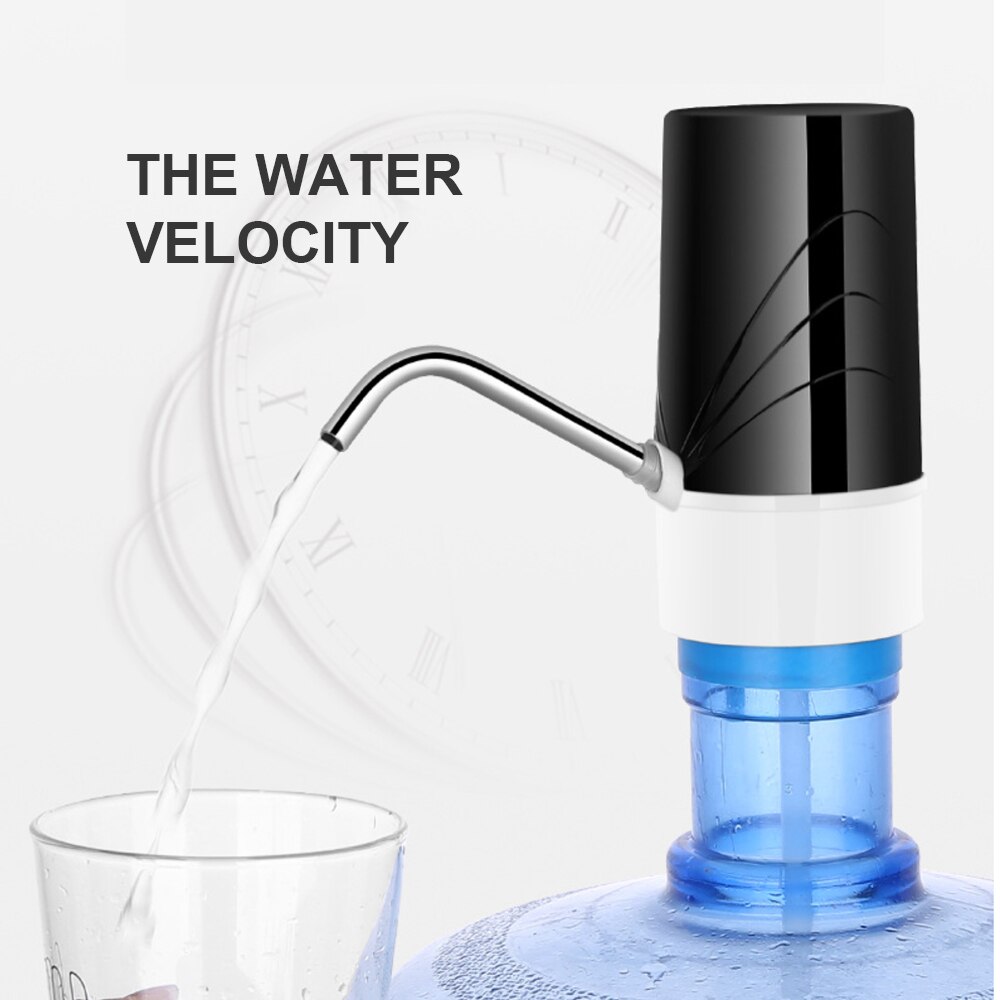 3 Colors 4W 5V Auto USB Water Pump Dispenser Smart Electric Drinking Bottle Button Switch Water Dispenser Device