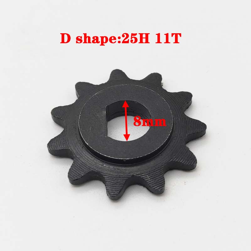 Elektro Rolle 8t 9t 11t 13t 25h 410 420 Kettenrad für 25h Ketten Motor- Ritzel mein1020 bm1109 mein1016z mein1018 Gleichstrom Motor-: Pflaume