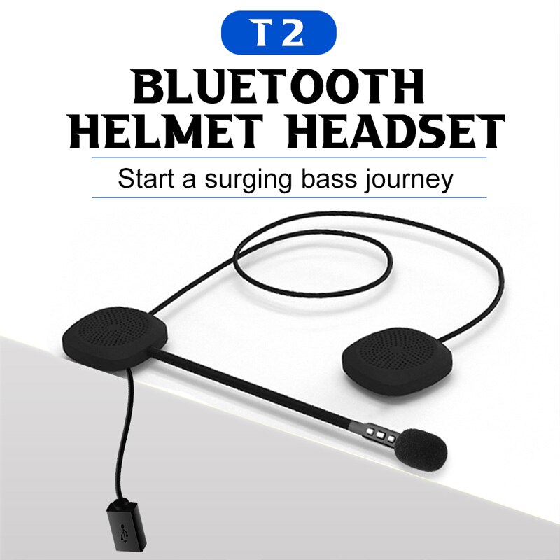 Bluetooth 5.0 Helm Moto Rcycle Intercomunicador Moto Rs Draadloze Stereo Headset Moto Rbike Handsfree Kit Voor Moto Rider
