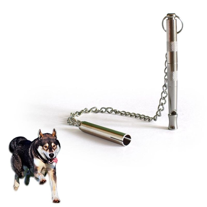 Ultrasonic Dog Training Whistle Adjustable Pitch Ultrasonic Recall Training Tool Dog Control Whistle with