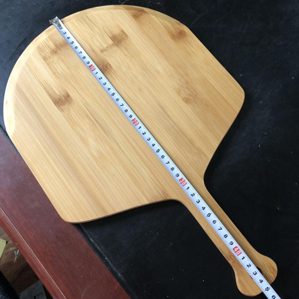 40% Sales! 12 Inch Natuurlijke Bamboe Pizza Schil Board Keuken Bakken Levert Met Handvat