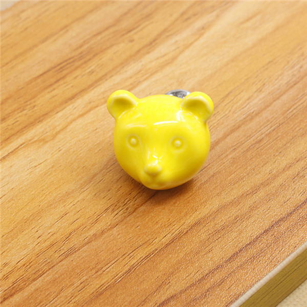 10 stks 32mm Kleurrijke Keramische Kast Knoppen Deur Handgrepen Kast Lade Kast Meubels Handvat Knoppen: D