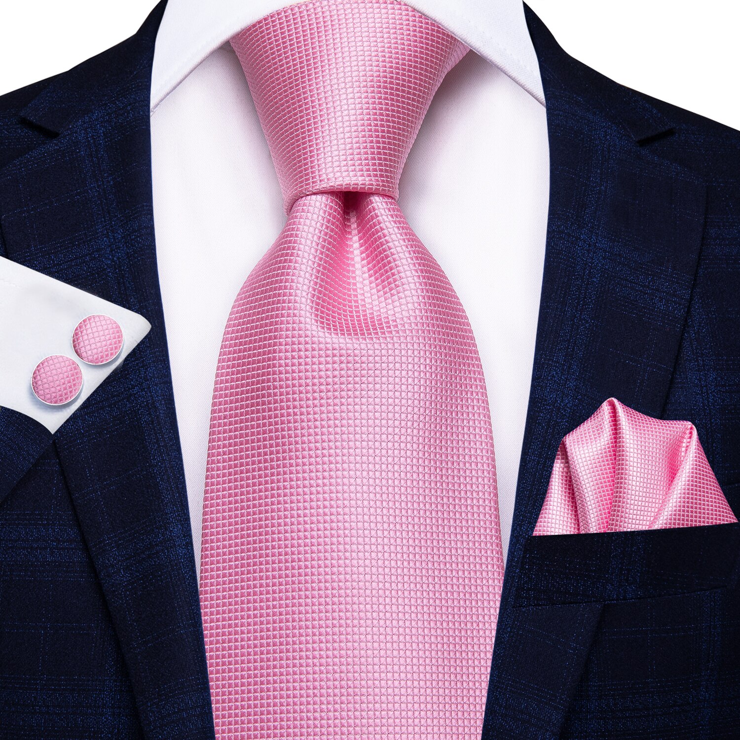 Cravate rouge en corail solide pour hommes | Cravate à Hi-Tie, en soie, style formel, Business, modèle de luxe, cravate de mariage, Gravatas, 100%: SN-401