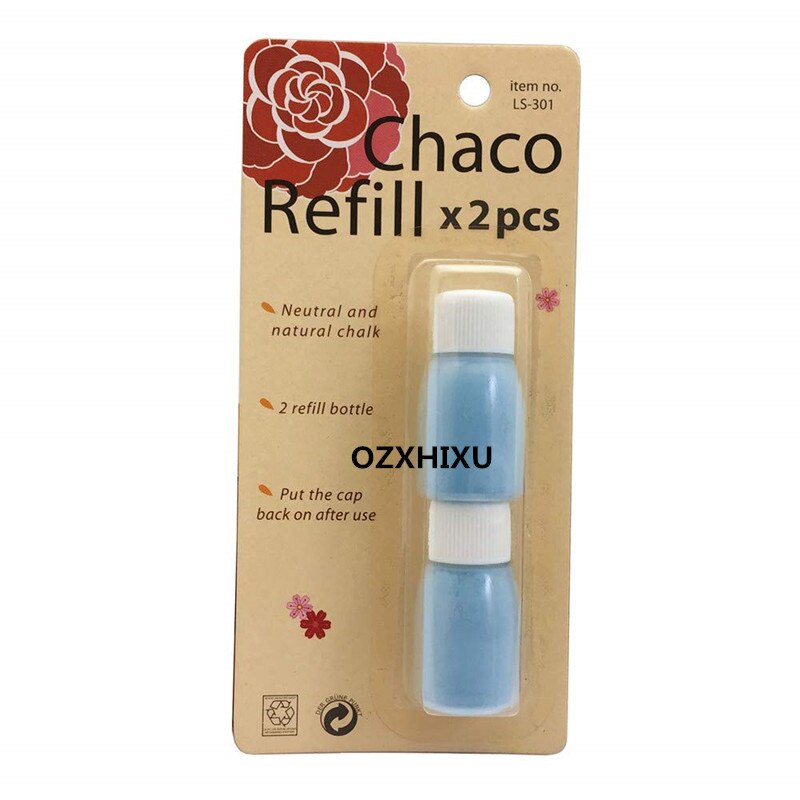 1pc Chalk Wheel Fabric Marker Tailor's Chalk DIY Sewing Parts chalk wheel refill 7YJ287: blue