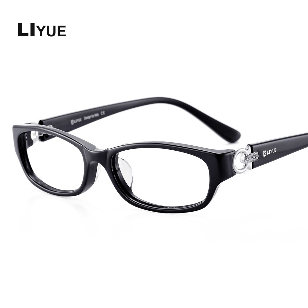 Asetaatti silmälasien kehys naisille optinen kirkas linssi lukulasien kehys silmälasien kehykset silmälasit myopia silmälasit