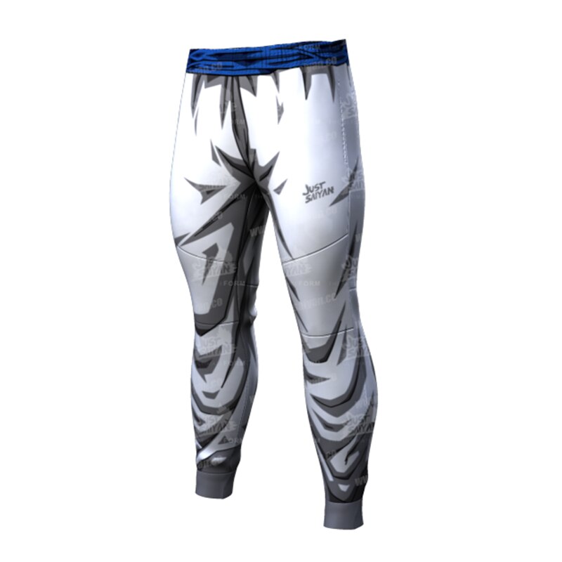 Summer Japanese Anime Men's Running Fitness 3D Printing Compression Trousers Breathable Quick Dry Pants Sport Wear