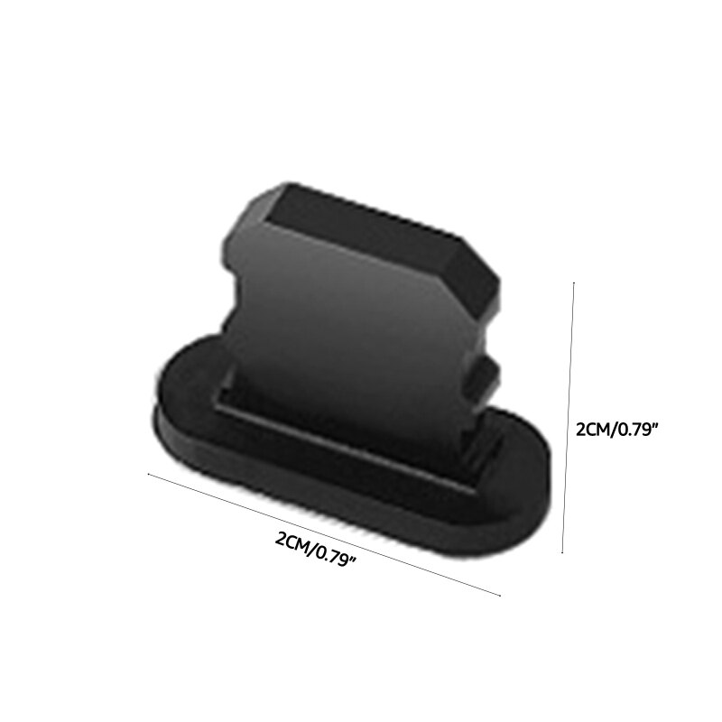 Metal Phone Dust Plug USB Anti Dust Plug for iPhone 11/11 Pro Max/SE/XR Protects Devices from Dirt Grime Fits Perfectly
