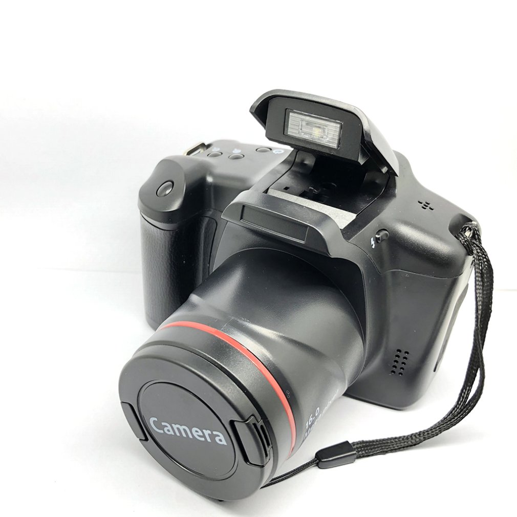 Fotocamera digitale professionale XJ05 SLR 4X Zoom digitale schermo da 2.8 pollici 3mp CMOS risoluzione massima 12MP HD 720P TV OUT supporto Video: Default Title