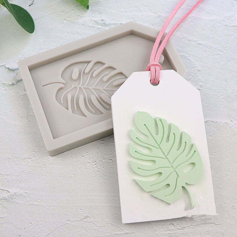 Di natale Tartaruga Foglia silicone Della Muffa fatto a mano del Sapone Della Muffa Della Torta Strumento di Cottura aroma Candela di Gesso Stampo di Argilla di Natale Nuovo Anno Bomboniere E Ricordini