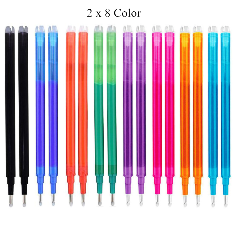 Meerkleurige 0,5 mm uitwisbare gelpennen met vullingen Gum zwart blauw rood balpennen voor het schrijven van Kawaii briefpapier