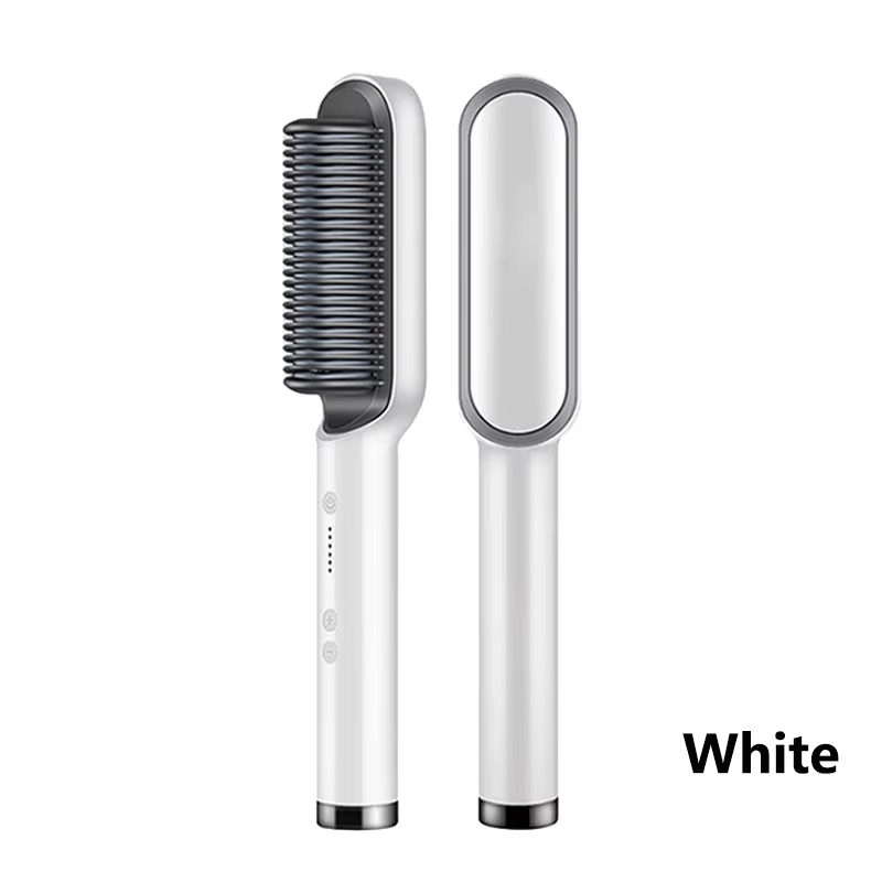 Xiaomi Haarglätter, schnell erhitzt, elektrisch, heißer Kamm, Haarglätter, professionelle Negativ-Ionen-Haarpflege, Frisurbürste: Himmel Blau / EU-Stecker