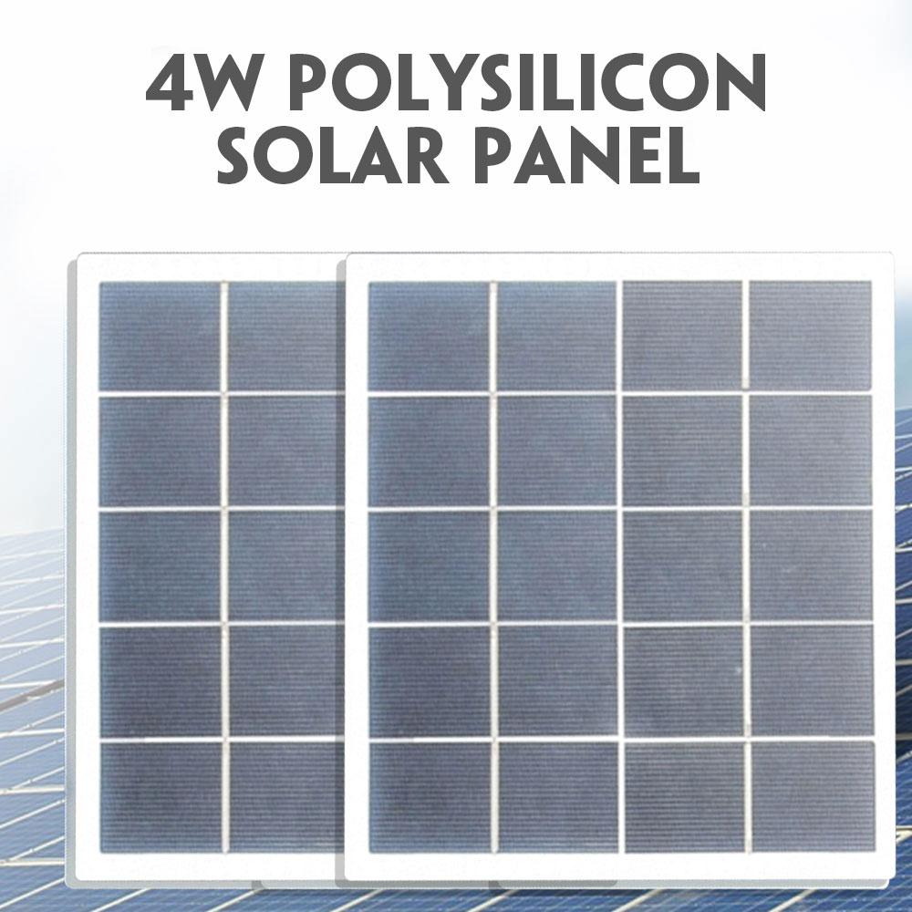 5v mono solpanel invertere regulator opladning multifunktionel gør-det-selv strømforsyning rejse solpanel 4w solpanel