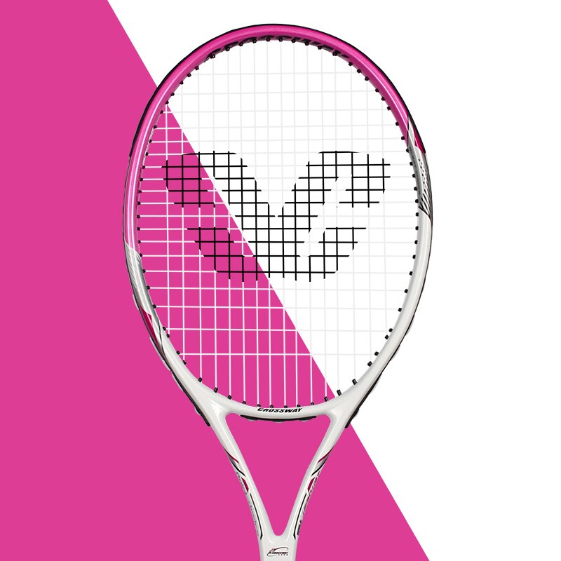 Raqueta para adultos de 27 pulgadas, raqueta para tenis de playa, para estudiantes, entrenamiento , raqueta de tenis para principiantes, Juego de 2 paquetes Multicolor opcional: purple and white