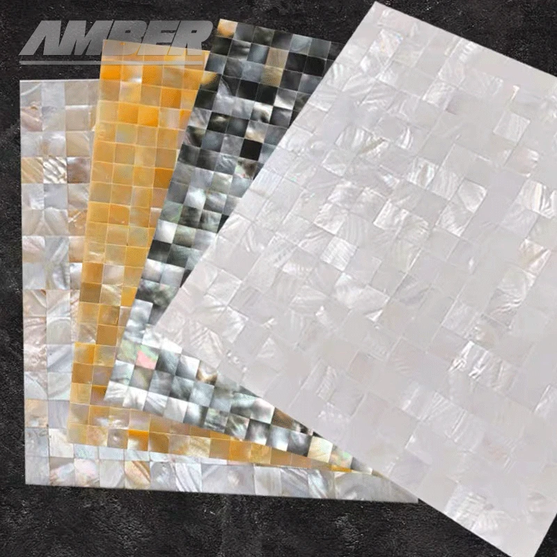 Muszla mozaika masa perłowa naturalna kuchnia backsplash tapeta płytka łazienka tło prysznic dekoracyjny arkusz płytki ścienne