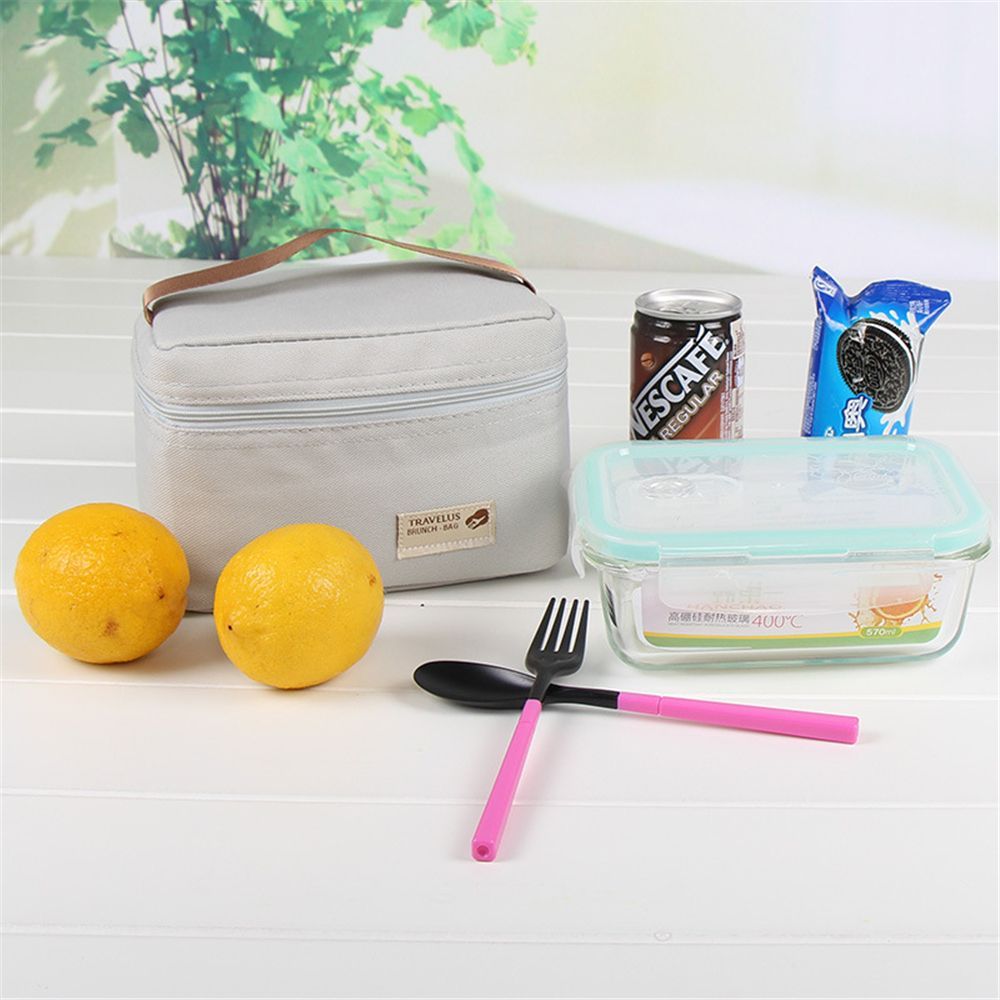 Practical Small Portable Ice Bags 4 Color Waterproof Nylon Cooler Bag Lunch Bag Leisure Picnic Packet Bento Box Food Thermal Bag