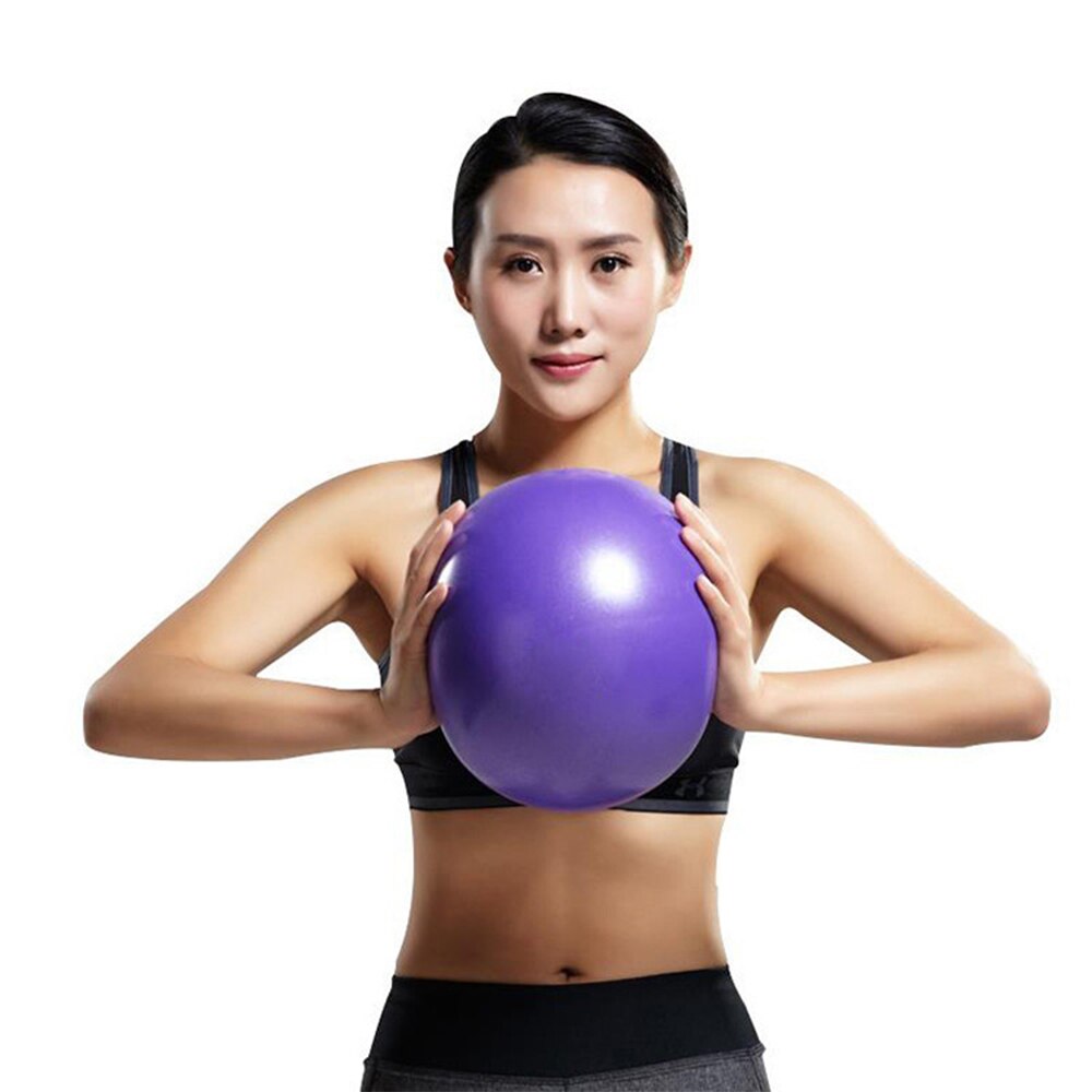 25cm anti-druck-balancebälle für fitnessgeräte, yoga-übungen, heimtrainer, mini-yogabälle, pilates-trainingsbälle