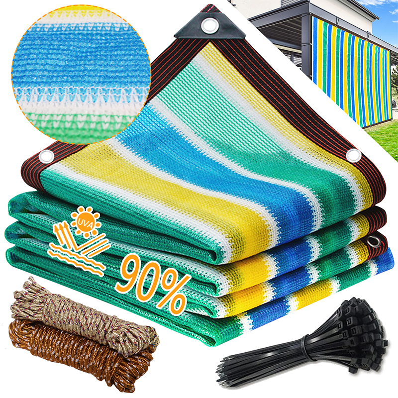 Shadow Mesh Outdoor Schaduw Tuin Terras Luifel Decoraties Auto Zwembad Zonnescherm Tuinbenodigdheden Buitenhek Camping