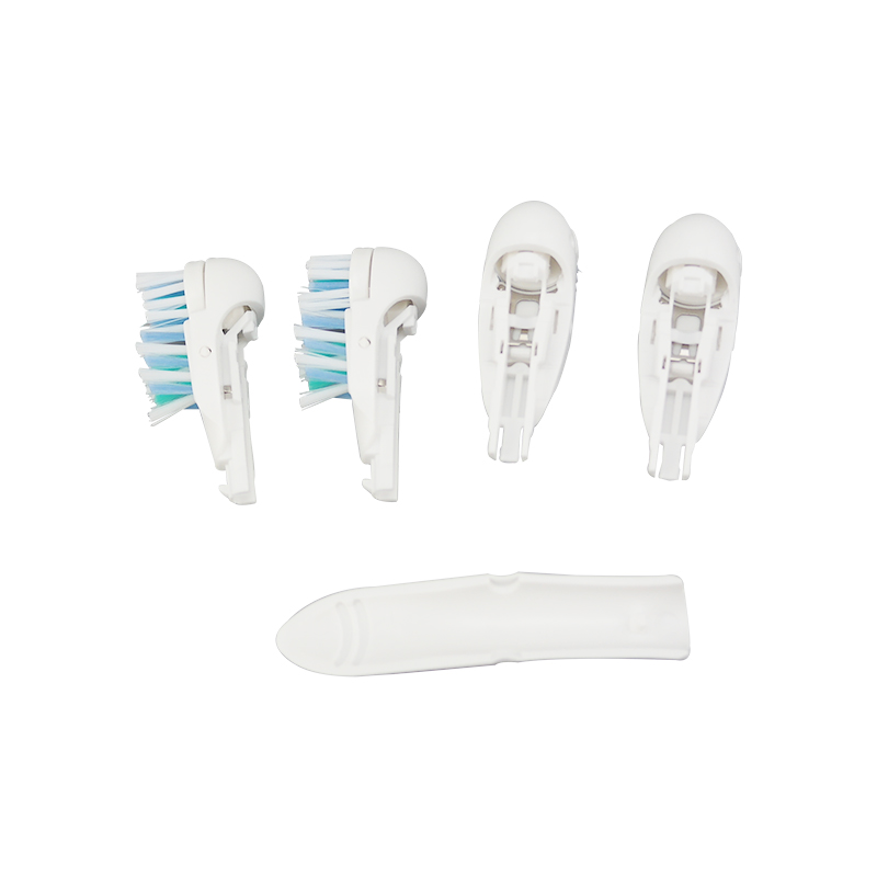 1Set/4pc 4734 Model Battery Toothbrush Head Soft Bristles Replacement for Oral B 4732/3733 Dual Clean Complete Brush Heads