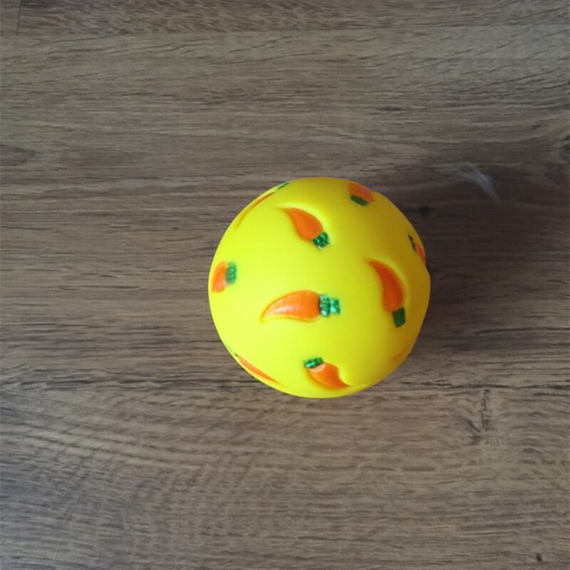 7Cm Snack Bal Voor Kleine Pet Hond Kat Konijn Cavia Hamster Behandelen Speelgoed