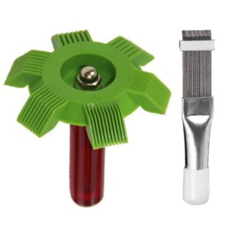 Peigne universel à ailettes de radiateur de voiture, A/C, 1 pièce, climatiseur, lisseur, outil de nettoyage, réparation de système de refroidissement du véhicule