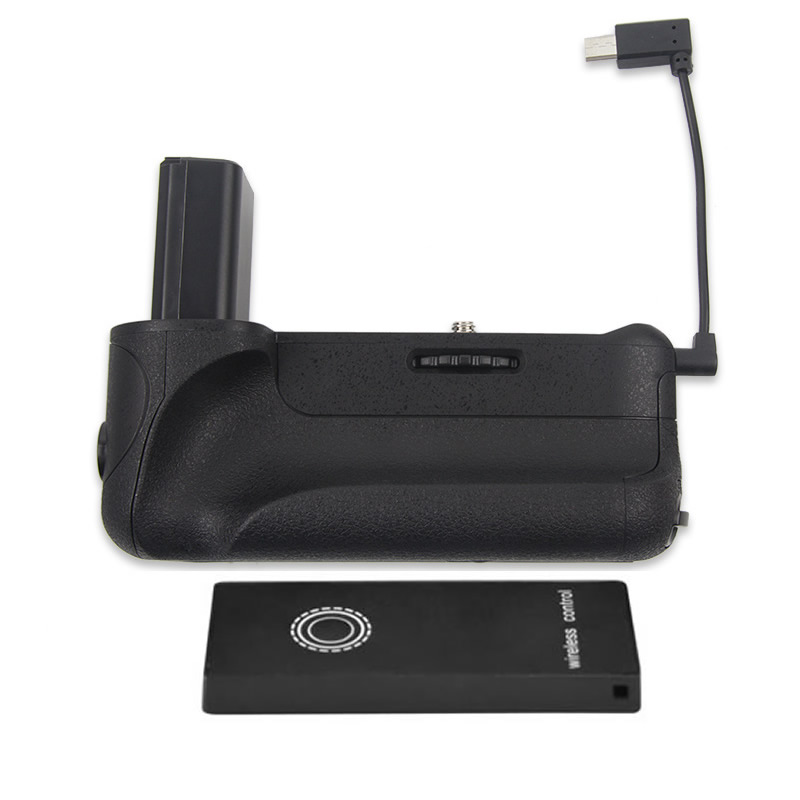 Poignée de batterie verticale A6300, avec télécommande, pour Sony A6000 A6300 A6400