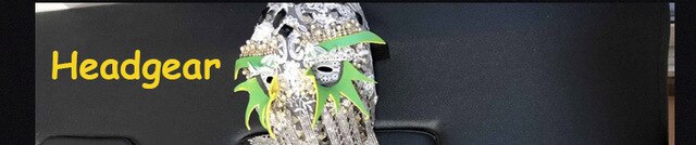 Men DJ Dancer Costume Show Nightclub Rhinestone Costumes singer model catwalk ds GoGo Dance Party Bar Stage Costumes: headdress