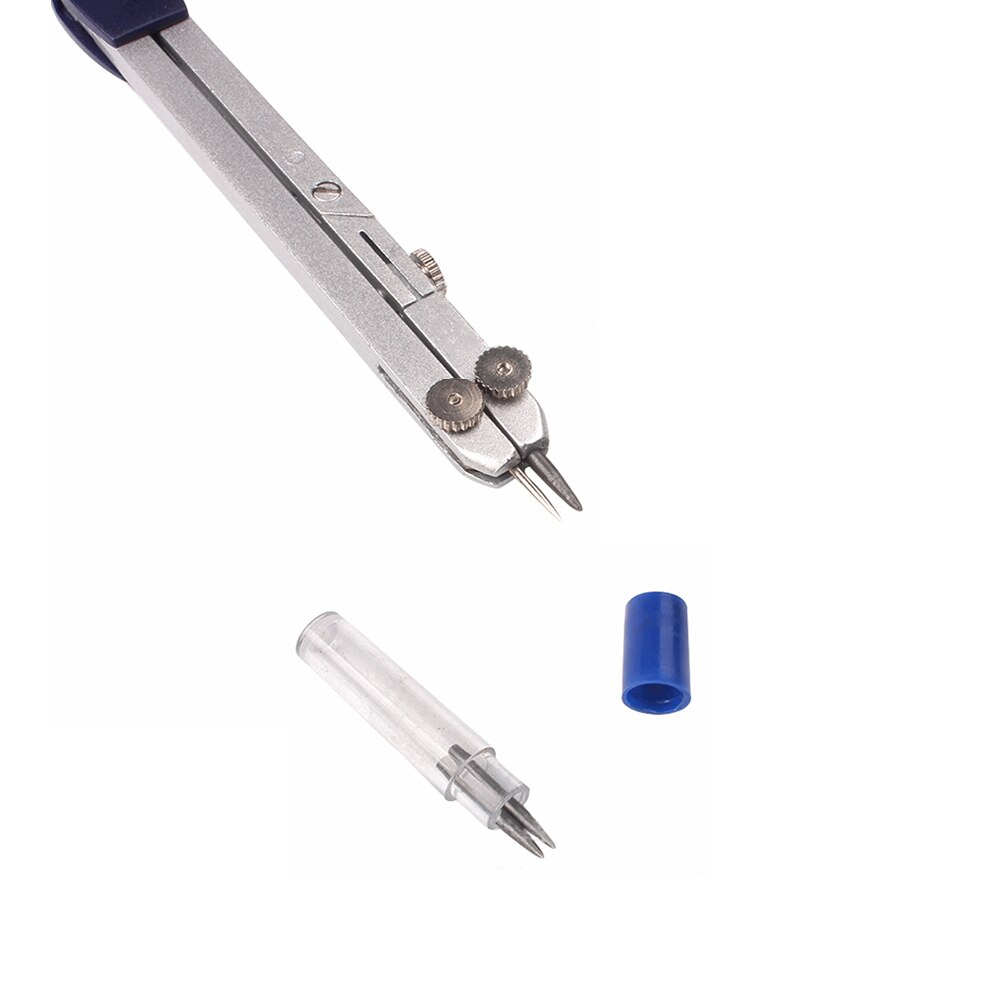 Profesjonalne rysowanie na metalu kompas narzędzia kreślarskie z ołowianym wkładem dla studentów matematyka geometria szkolne materiały biurowe