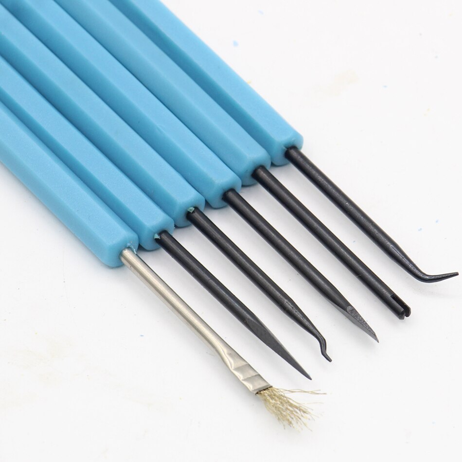 6pcs BGA Solder Assist Tools for PCB Repair Rework