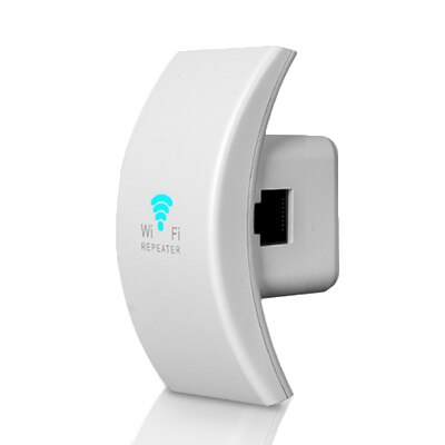 Wireless WiFi Repeater WiFi Extender 300M WiFi Booster Wi Fi Amplifier Signal Long Range Wi-Fi Repeater Access Point Repiter: White