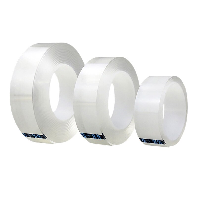 Transparent Velcro Nano Tape Washable &amp; Reusable Double-Sided Adhesive Adhesive Universal Hook Tape For Furniture