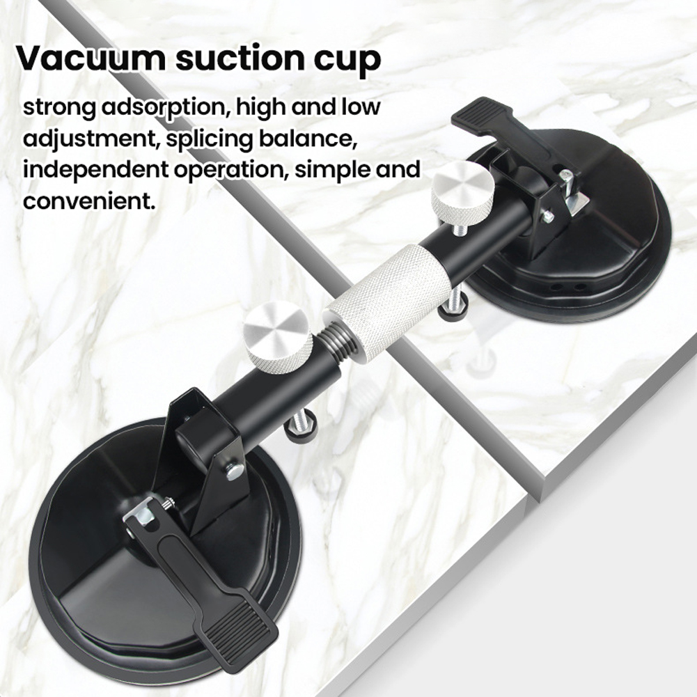 Flat Surfaces Seam Setter Adjustable Dual Vacuum Suction Cup Stone Seam Setter Countertop Installation Seaming Tool