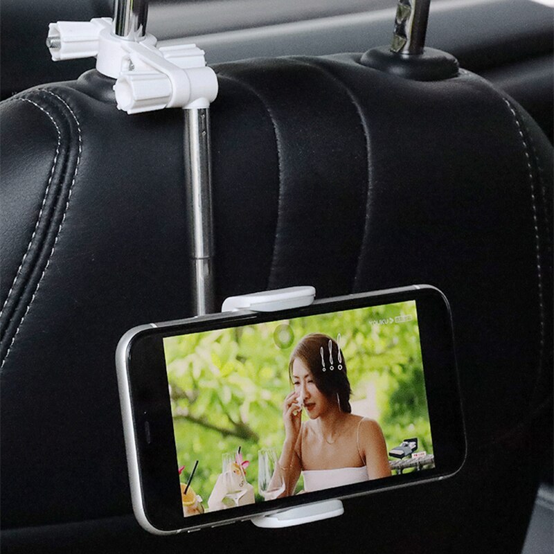 Caseier Auto Achteruitkijkspiegel Houder Voor Telefoon Zetel Mobiele Telefoon Auto Telefoon Houder Stand 360 Graden Verstelbare Universele Stands Mount
