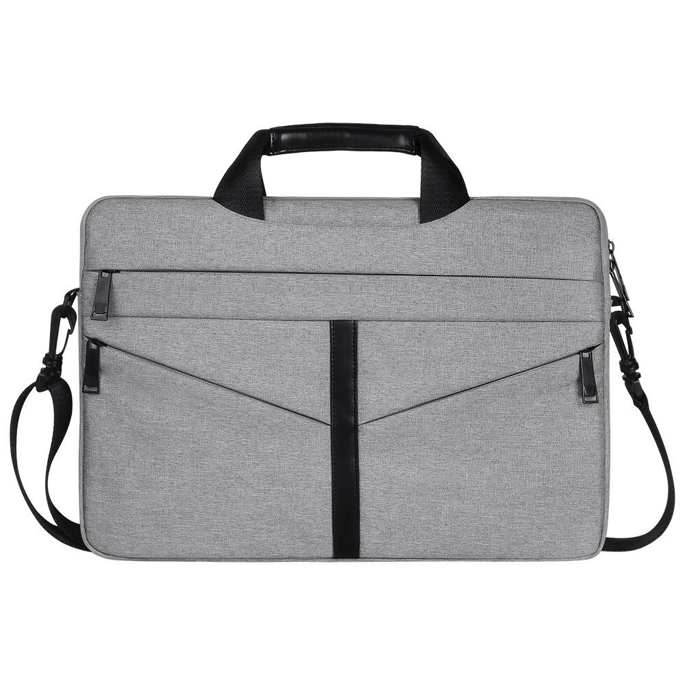 Universal Laptop Bag 13 14 15 inch Notebook Bag Laptop Messenger Computer Shoulder Bag Briefcase Case Cover for Macbook HP DELL: Grey / 13.3-inch