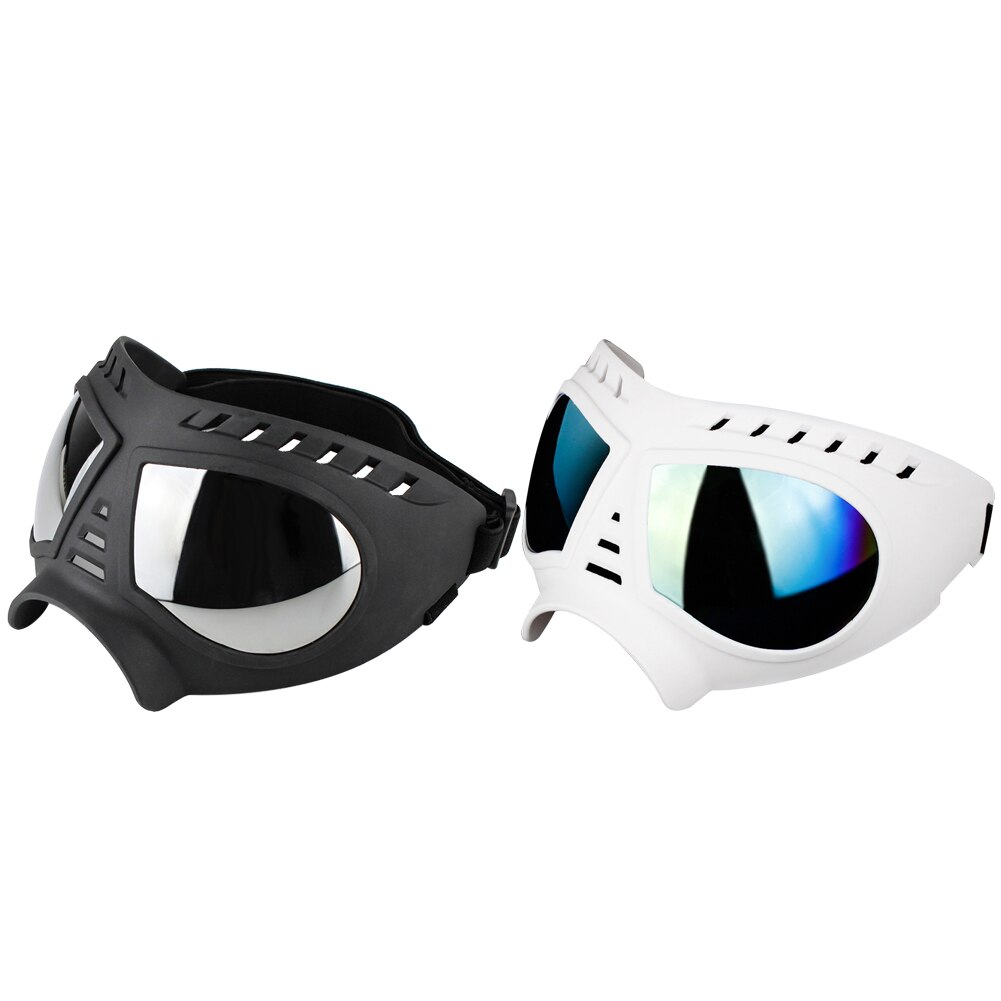 Gafas plegables para perros y mascotas, lentes para mascotas, resistentes al agua, a prueba de nieve, Marco suave, gafas de protección UV para perros
