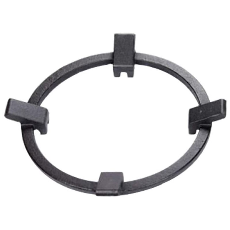 Soporte de hierro fundido para sartén, estante de soporte para quemador de Gas, cocina, utensilios de cocina para el hogar, Accesorios