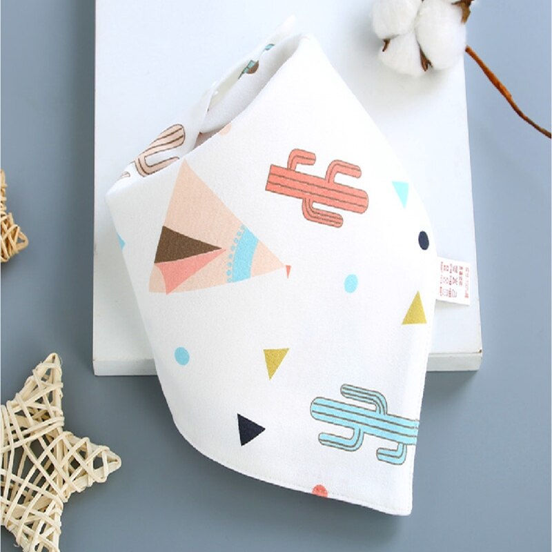 Baby Girls Boys Kids Bibs Cute Saliva Towel Triangle Dribble Feeding Head Scarf Bandana: Style G