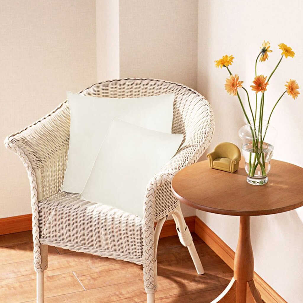 Dekorativa kuddfodral -soft touch enfärgade mocka kuddfodral för vardagsrum hem hotell dekoration