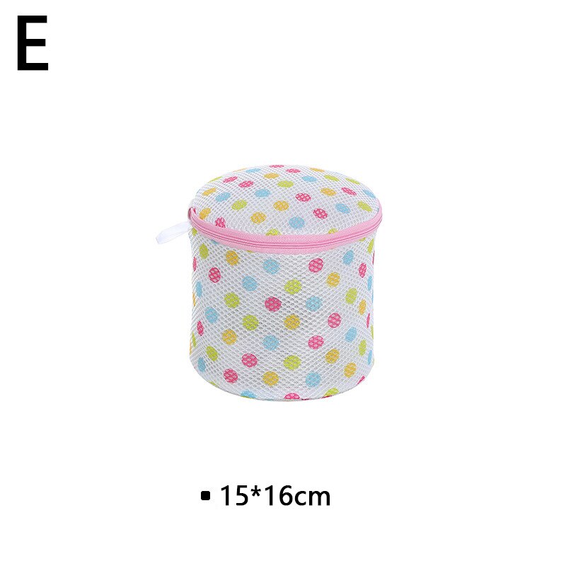 Mesh Laundry Bag Nylon Laundry Wash Bags Coarse Net Laundry Basket Laundry Bags for Washing Machines Mesh Bra Bag: E