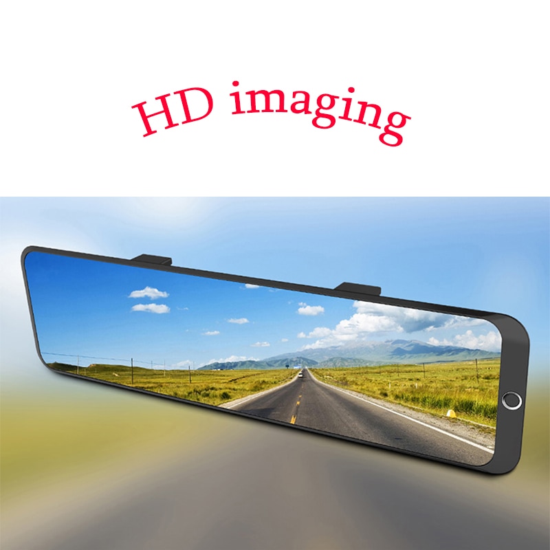 Espejo ajustable de amplia visión a prueba de reflejo espejo retrovisor del coche ángulo panorámico coche InteriorBaby espejo de seguridad