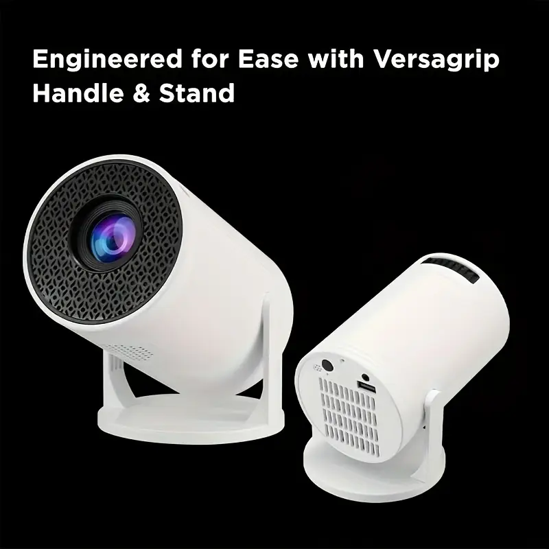 Proiettore intelligente ad alta definizione, compatto e portatile, compatibile con una varietà di dispositivi, adatto per uso home theater/ufficio