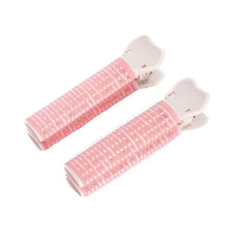 2pcs Hair Curly Clip Hair Root Fluffy Curler Hair Clips Set Hair Self-adhesive Curling Rollers Hairpins Hair Top Styling Tool
