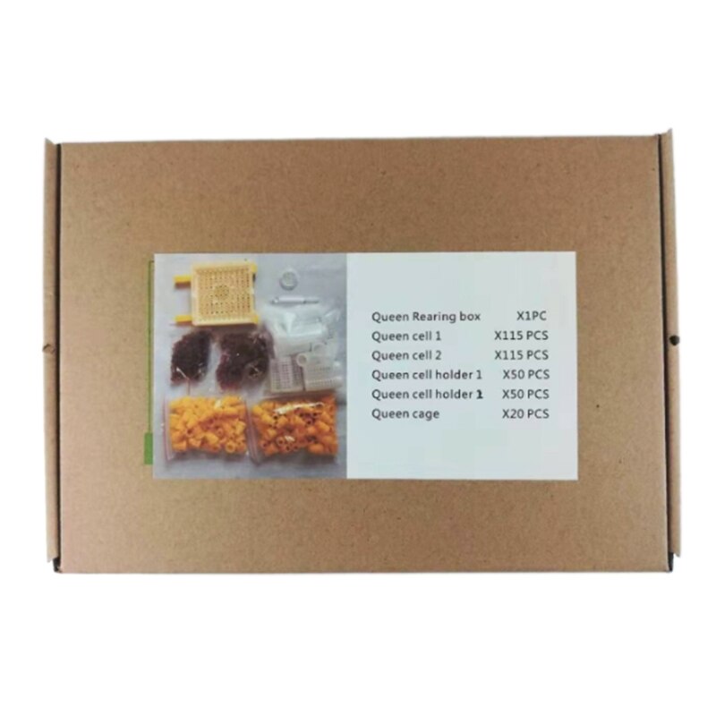 Beekeeping Queen Rearing Kit Cell Cups for Bee Breeding Beekeeper Beehive Tools L5YE