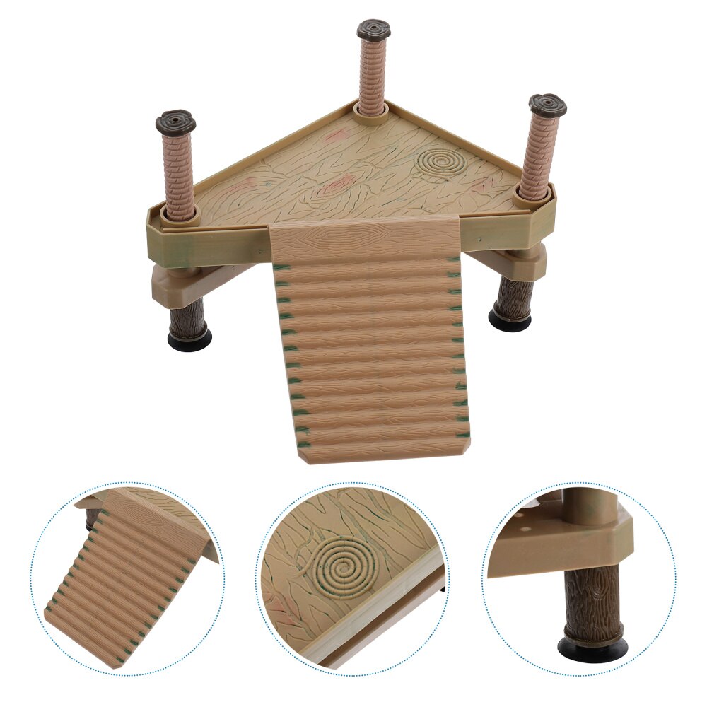 Reptielen Klimmen Platform Schildpad Koesteren Platform Aquarium Ornament: Default Title