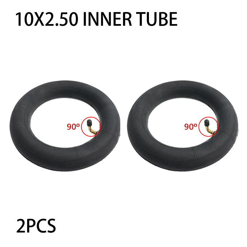 10 tums 10 x 2/2.125 10 x 2.50 innerslang för 10 x 2 255 x 80 10 x 3.0 80/65-6 däck till elsparkcykel och balanscykel: Guld-