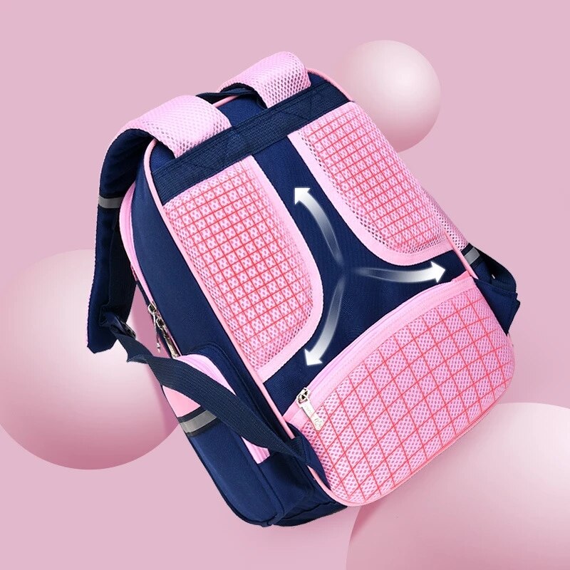 Kinderen Schooltassen Meisjes Orthopedische Rugzak Kids Prinses Rugzakken Schooltassen Basisschool Rugzak Kids Satchel Mochila