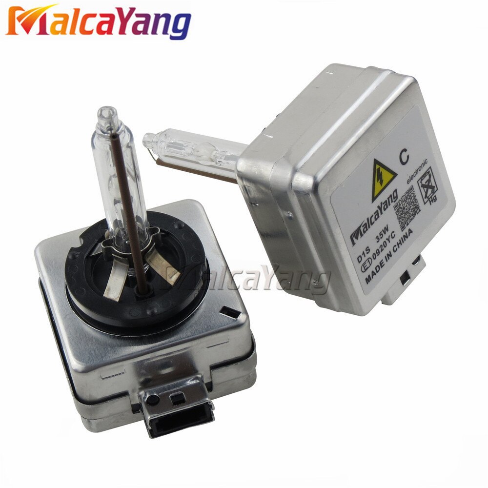 Malcayang-ampoules xénon HID de remplacement | 1 paire, ampoules D1S D2S D2R D3S D4S D4R, phares de lampe 35W 4300K 6000K