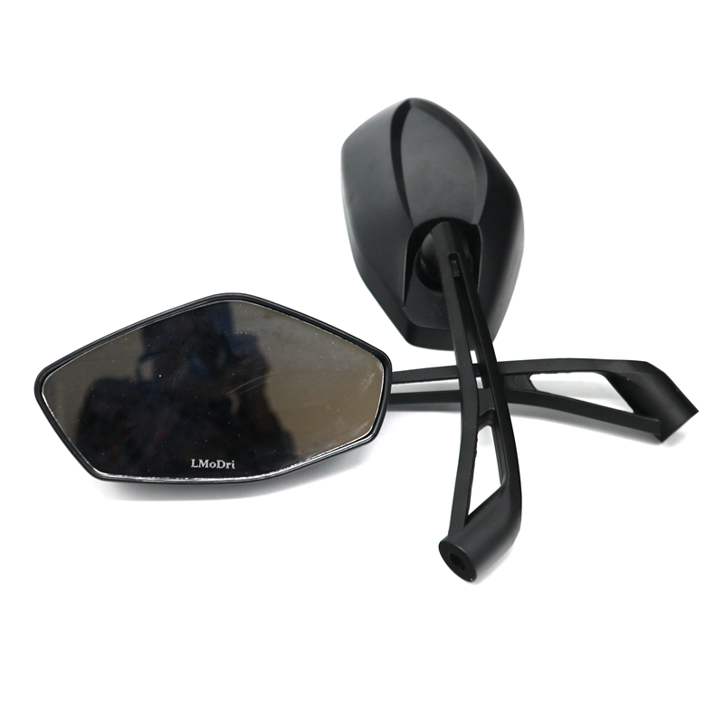 LMoDri 2pcs/Pair Motorcycle Rear View Mirror Motorbike Rearview Mirrors Motocross Back Side Mirror ATV Moto Dirt Pit Bike